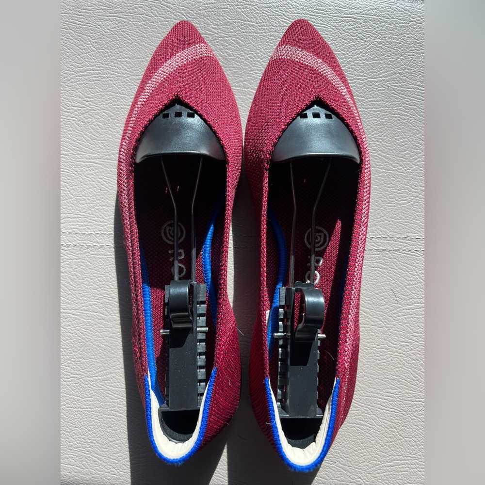 Rothy’s Retired Garnet Reflective Stripe Points